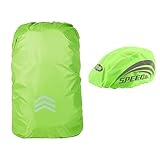 yakkay helm cover 【Größe des Rucksack-Regenschutzes】: Rucksackgröße: Höhe 50–55 cm, Breite 29–35 cm, Dicke 18–21 cm. Größe des Helm-Regenschutzes: 80 cm.