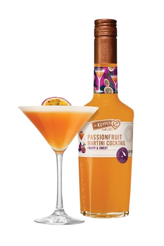 De Kuyper Passionfruit Martini Ready-To-Drink Getränke-Mix für 4 servierfertige Cocktails 12% Vol (1 x 0.5l
