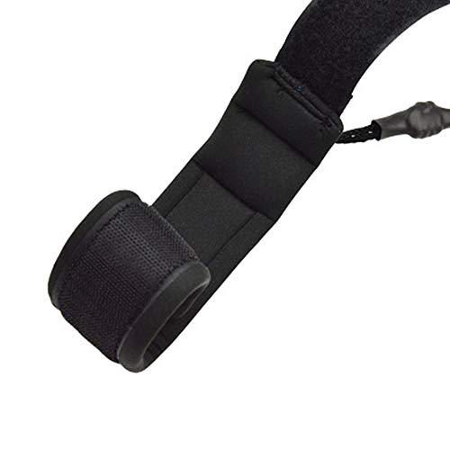 Yuventoo Coleira para prancha de surfe, linha de segurança para surfe, 1,5 m, coleira para prancha d