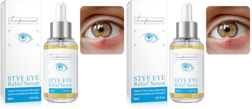 Image of LA. PERSONAL Stye Eye Relief Serum for Eyelid Bumps, with Avocado Oil, Sea Buckthorn Oil & Caffeine, Gentle Formula 1.01 Fl Oz / 30 Ml (Pack of 2)