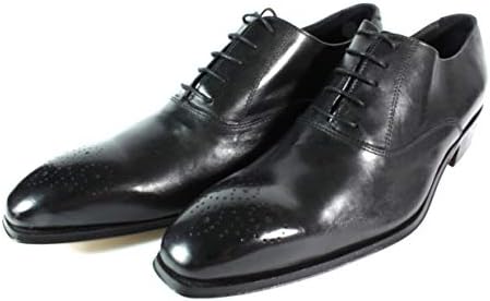 Ivan Troy Oliver Men’s Dress Shoes/Italian Men’s Shoes/Men’s Leather Dress Shoes/Italian Oxford Shoes/ (Black, Numeric_13) | Image 1
