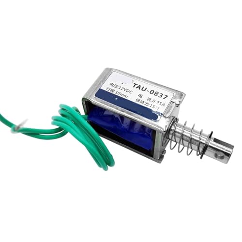 Électroaimant solénoïde U0837 DC 12V 24V aimant de traction poussée 10mm 2kg - 6