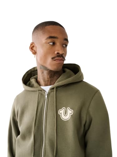True Religion mens Core Zip Up Hoodie4