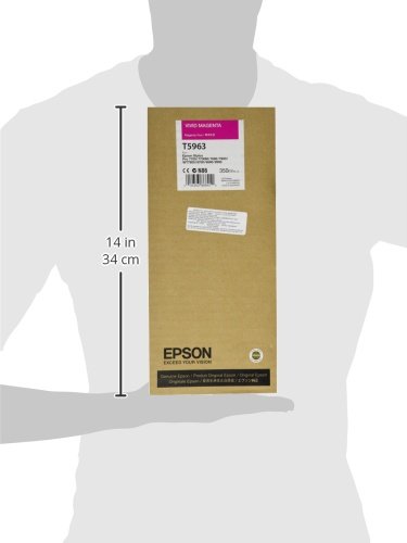 Epson T8243 Vivid Magenta Original UltraChrome Ink Cartridge (350ml),T596300 - Image 3