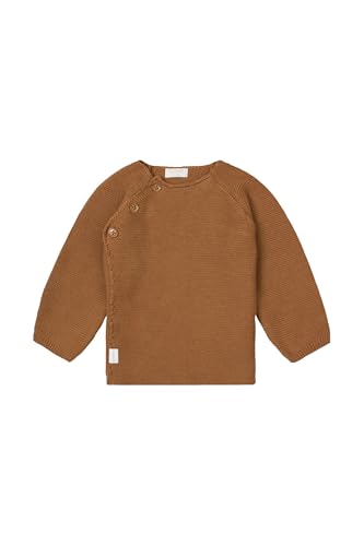 Noppies Baby Unisex Baby U Cardigan Knit LS Pino Cardigan Strickjacken, Chipmunk-P700, 62, Chipmunk P700, 62 cm