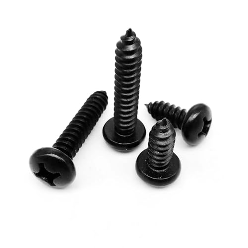 Vis M4 inox anti rouille noire pour réparer vos appareils et meubles sans jeu