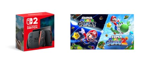 Image of Nintendo Switch 2 System with Super Mario Galaxy + Super Mario Galaxy 2 Digital Bundle