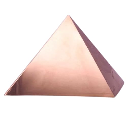 Copper Pyramid Cap for Meditation: 8" Head Cap for Improved Focus & Energy Pyramid Cap 1 Extra