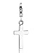 Nenalina Charm Kreuz Anhänger in 925 Sterling Silber für alle gängigen Charmträger 713006-000
