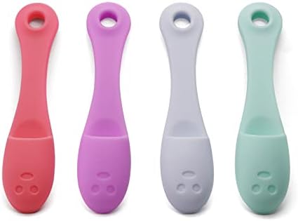 4Pcs Dog Finger Toothbrush, Use Food Grade Silicone,Easy Teeth Cleaning, Dental Care for Puppies, Cats and Small Pets