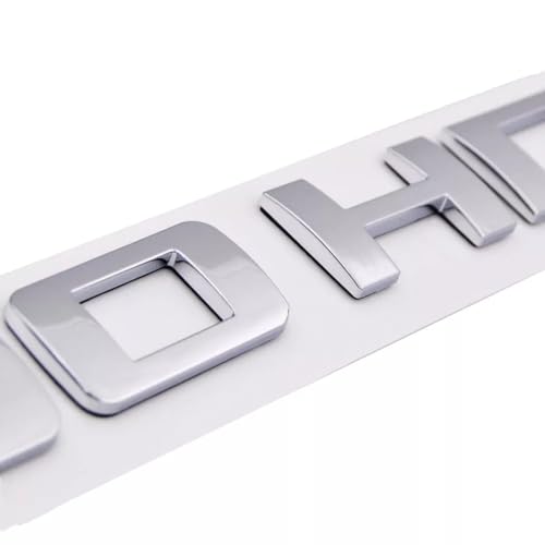 Image of Pair Set 2500Hd 2500 Hd Letter Emblems Badges Replacement for Front Right Left Door Side Nameplates Decals Sticker (Silver)