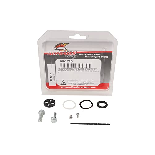 Image of All Balls Racing Fuel Tap Repair Kit 60-1215 Compatible With /Replacement For Honda CR80 1982-1984, CR80R 1985-2002, CRF150R 2007-2018, CRF150RB 2007-2018, XR100R 1985-1997