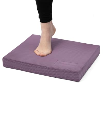 Image of StrongTek Professional Foam Exercise Balance Pad - 15.8 inch x 13 inch x 2 inch, High-Density TPE Foam Knee Pad, Non-Slip & Water-Resistant, for Balance Training, Physical Therapy, Yoga, and More