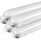 Hell und Blendfrei: Unsere Neonlampe nimmt hochwertigen PC-Bildschirm, hohe Lichtdurchlässigkeit, gleichmäßige Lichtemission, auch wenn chemische Dämpfe für eine lange Zeit ausgesetzt, wird sie nicht porös, und starke Schlagfestigkeit. Die LED Leuchte 120cm ist neutralweiß 4000k hell. Kein Flimmern, auch und weiches Licht, keine Blendung, keine Geisterbilder, kein Lärm. Ermüdung und Unwohlsein der Augen werden wirksam vorgebeugt. Effizient und augenschonend, auch bei Nachtarbeit