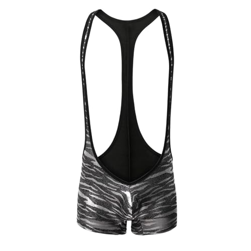 Lingerie pour homme sexy léopard et combinaison élastique confortable