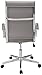 AmazonBasics High-Back Executive Swivel Office Desk Chair with Ribbed Puresoft Upholstery - Grey, Lumbar Support, Modern Style