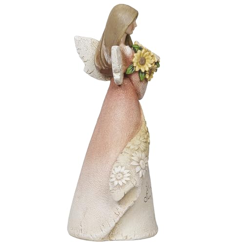 Figurine ange du soleil bénédiction céleste tournesols 21cm - 4