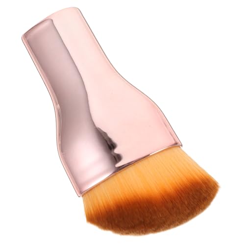 SOESFOUFU Makeup Brush Foundation Portable Foundation Brush Unique Shape for Smooth Application
