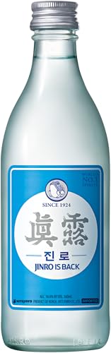 食卓応援隊 韓国焼酎 リキュール 眞露 is back 360ML 20本 ティッシュ付き]のサムネイル