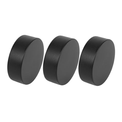 Happyyami 3Pcs Lightweight Ice Hockey Training Durable Sports for Indoor Practice Games for Adults for Developing Skills and Fitness