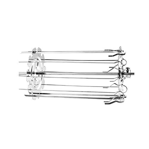 Rotisserie Korb Grillzubehör – Großer Edelstahlkorb Für Huhn, Gemüse & Mehr, Passend Für Meisten Grills