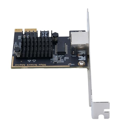 tarjeta de red Ethernet PCIe multi gigabit banapoy para gaming y uso en servidores miniatura 5