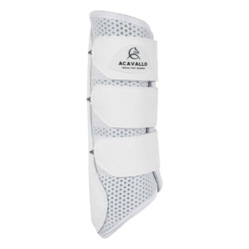 Protectores traseros de neopreno perforado talla Full para caballos