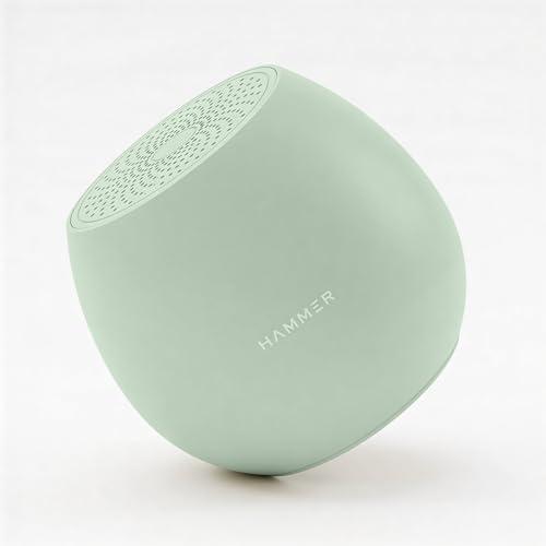 HAMMER Drop X1 5W Bluetooth Speaker with Twin Pairing, Bluetooth v6.0, 32 Hours Playtime, 52mm Drivers (Green)