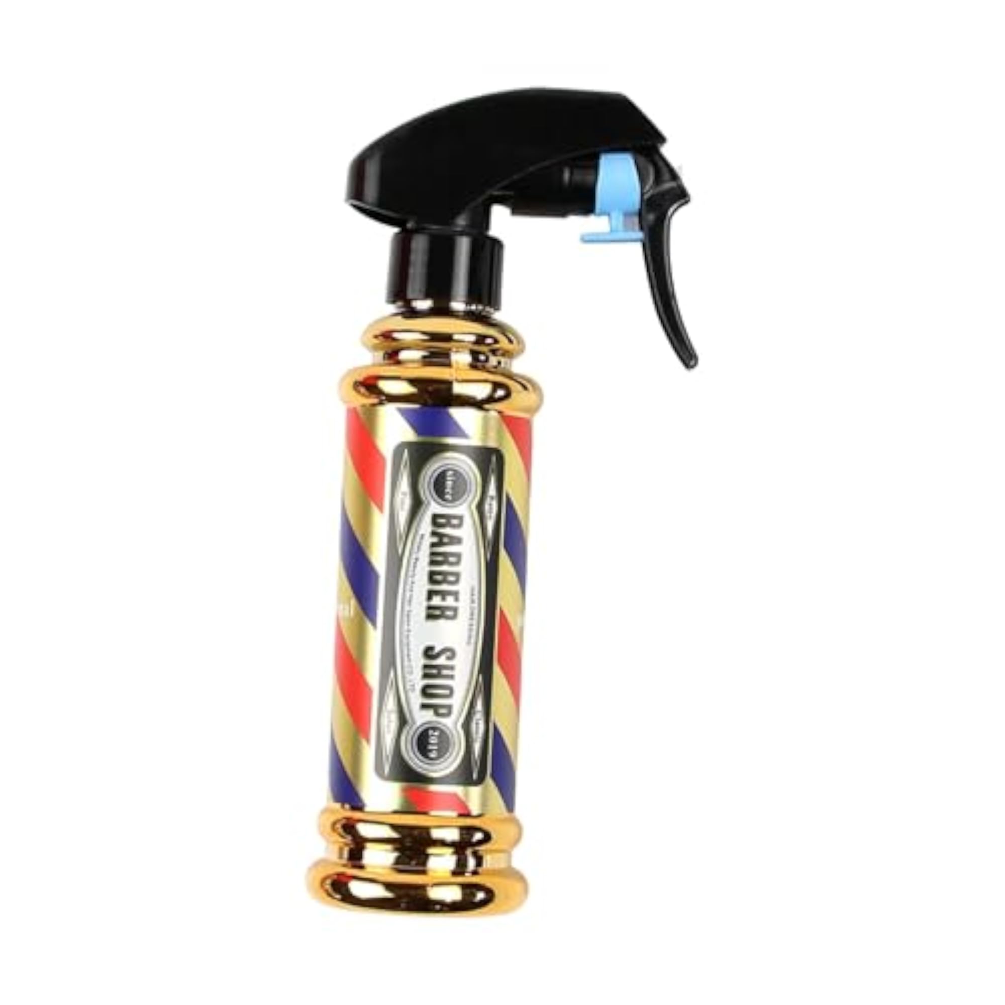 Water Mist Sprayer Oil Sprayer Barber Hair Tools Canister Gold