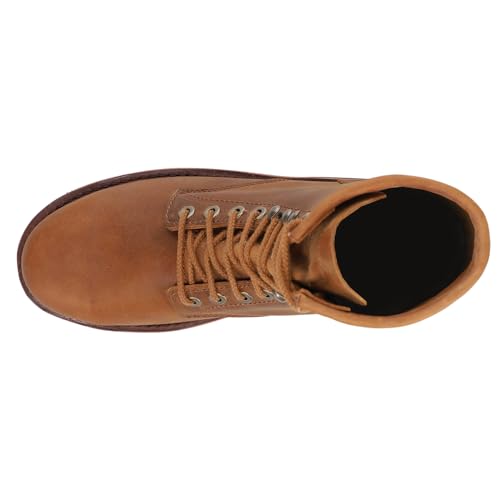 Chippewa Mens Classic 2.0 8 Inch Limited Edition Steel Toe Logger Lace Up Work/Duty - Brown4