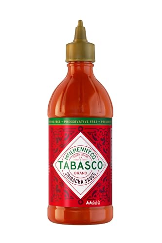 Tabasco Sriracha 256ml Authentic Spicy Sauce for Tasty Appetizers Asian Dishes Grilled Meats & Street Food