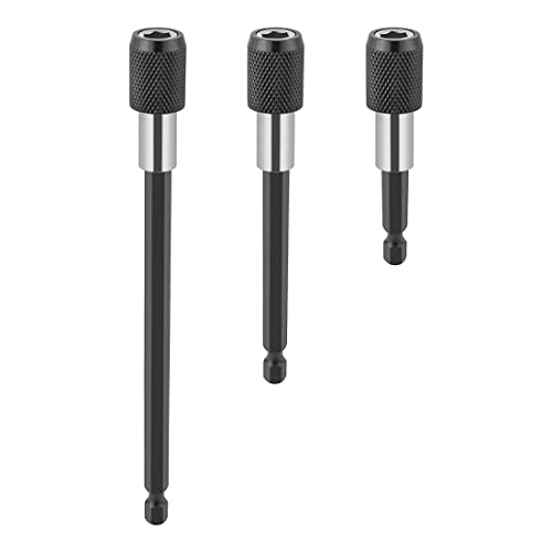 Right Angle Drill Attachment For Drill Impact Driver Extension Set Bit Holder Locking