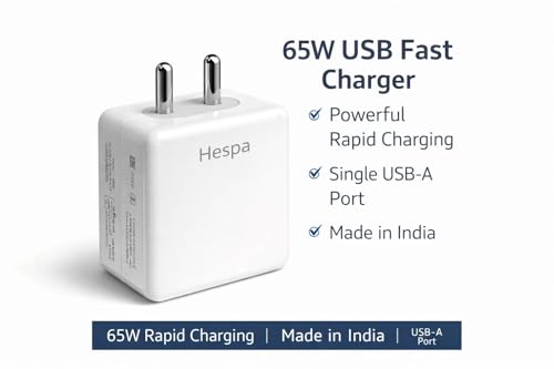 Image of 65W SuperVOOC Charging Charger with 1M Type C Cable Support Dash /Superdart /Wrap /Vooc Compatible with Oneplus 15 /13s /13 /13R /12 /12R /11 /11R /Nord 5 /Ce5 /Realme /iQOO /Vivo - Fast Charge Combo