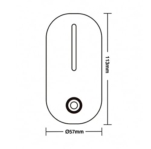 Taschibra 15130001, Luz Guia Colors LED com Sensor, 1 W, Branco