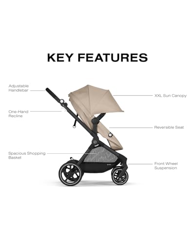 Image of EOS 2-in-1 Stroller - Almond Beige