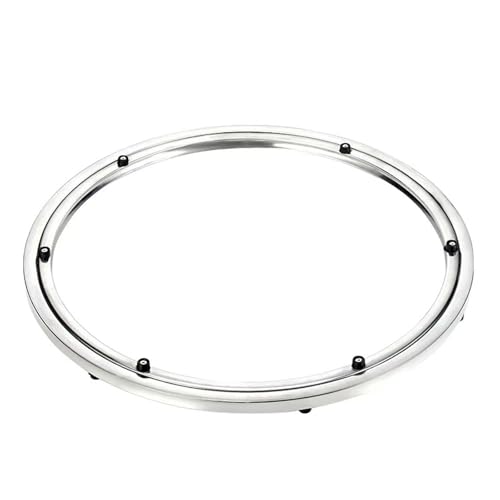 Plateau tournant circulaire 80cm avec base monobloc et noyau rotatif pour table en verre