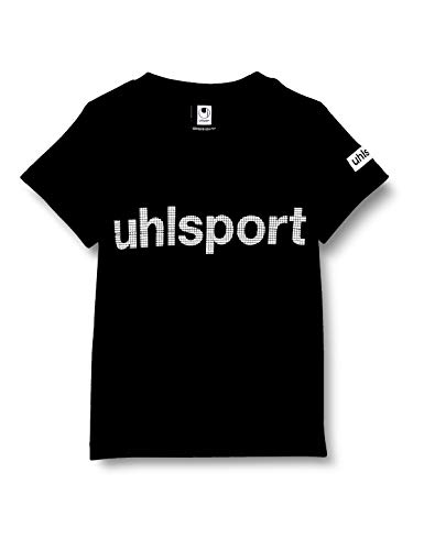 uhlsport Essential Promo T-shirt met logo, zwart (zwart), XXS