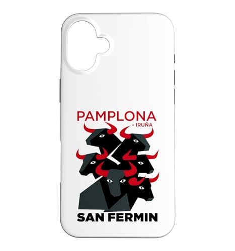 Pamplona San Fermin - Iruna, Navarre Bull Run �X�}�z�P�[�X iPhone 16 Plus �p