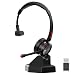 Beebang Headset with Microphone Bluetooth for PC, Wireless Headset with Mic Noise Canceling, 40 Hrs Working Time, With USB Adapter for Work Laptop Teams Business Meeting