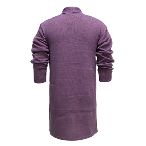 Long Cardigan Sweaters for Men Shawl Collar Sweater Open Front Cardigan Long Sleeve Knit Cardigan Fashion Oufits3