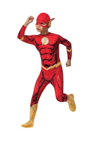 DC Comics Superheroes: The Flash Costume for Kids by Rubies, Boy's Small