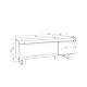 Skraut Home | TV-Schrank, Lowboard | für Wohnzimmer und Esszimmer | 160 | Für TV-Geräte bis zu 65 | Elektrokamin XXL | Industriedesign | Moderner Stil | Zement