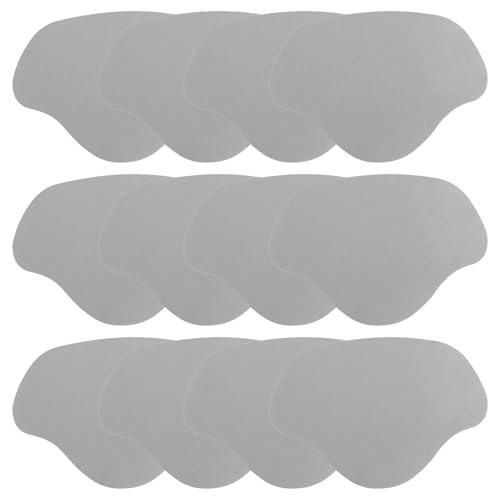 Image of Shoe Heel Repair Patches, Quick Self-Adhesive Inside Sneaker Hole Patches for Sport Work Walking Hiking Tennis Shoes Sneaker Mesh (12 Pcs 丨 Light Grey)