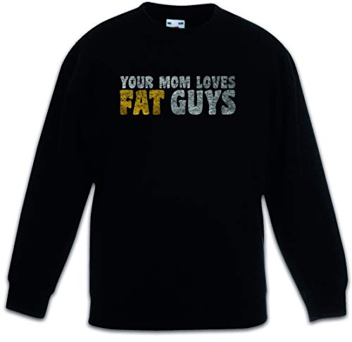 Pullover Urban Backwoods enfants sweat-shirt noir manches longues garçon fille
