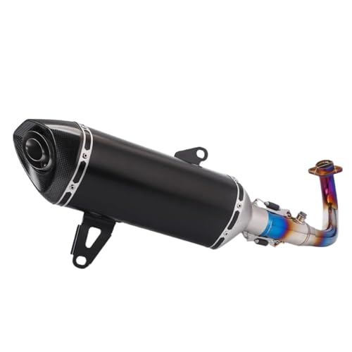 Ligne d'échappement complet moto Yamaha XMAX 250 anti-rouille avec silencieux de 51mm