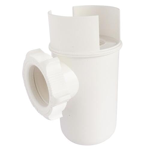 SOMATHERM FOR YOU - Kit Sécu Inox, Grupo De Seguridad NF 20/27, Sifón 26/34, Flexible De Evacuación Extensible, Conexión Calentador De Agua, Instalación Fácil, Accesorios Sanitarios, Agua Agresiva