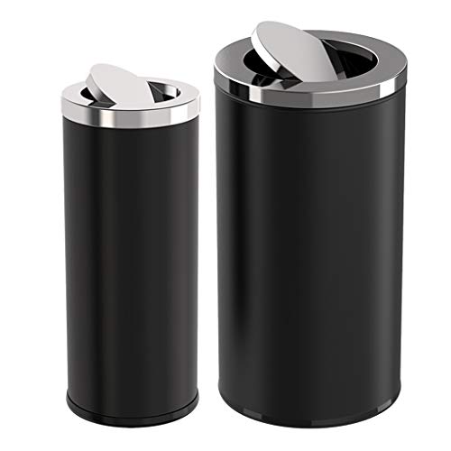 Poubelle Colonne 1,2 M Acier Inoxydable – Capacité 4 L, Seau Intérieur Amovible – Avec Clé Antivol – Pour Intérieur/extérieur