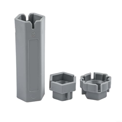Vacumist Plumbing Valve Removal Tool for Toilet and Faucet Repairs, Long Reach Handle for Tight Spaces and for braided Hoses Water Line Fittings