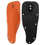 KONTONTY 2個 果物剪定セット ハサミ コードレスヘッジトリマー 植物 ガーデニングはさみカバー 剪定鋏ツールポーチ 革はさみバッグ 剪定ばさみホルスター 剪定ばさみケース 道具 レザー