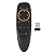 Voice Remote Control, 2.4G Air Mouse, Mini Keyboard with Gyroscope, Plug and Play, USB Receiver, for Computer, Projectors, TV Boxes, Home Theater(Black)